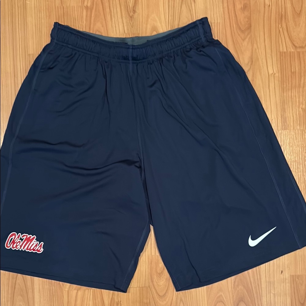 Navy nike ole miss shorts